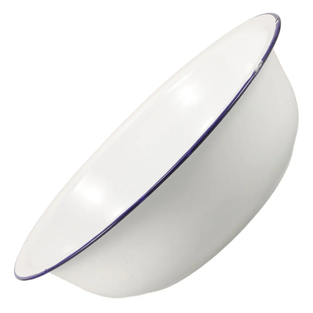 Retro-Emaille-Fußbadbecken, Vintage-Keramik-Waschbecken, multifunktional, langlebig, leicht zu reinigen, Heimdekoration, Utility-Becken, Fußpflege