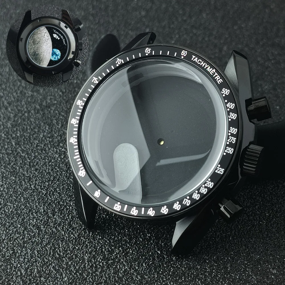 39,7 mm großes, hochwertiges Herrenuhr-Zubehörgehäuse, passend für VK63-Uhrwerk, Uhrenzubehör, geeignet für 20 mm Armband, VK63-Zifferblattzeiger Image