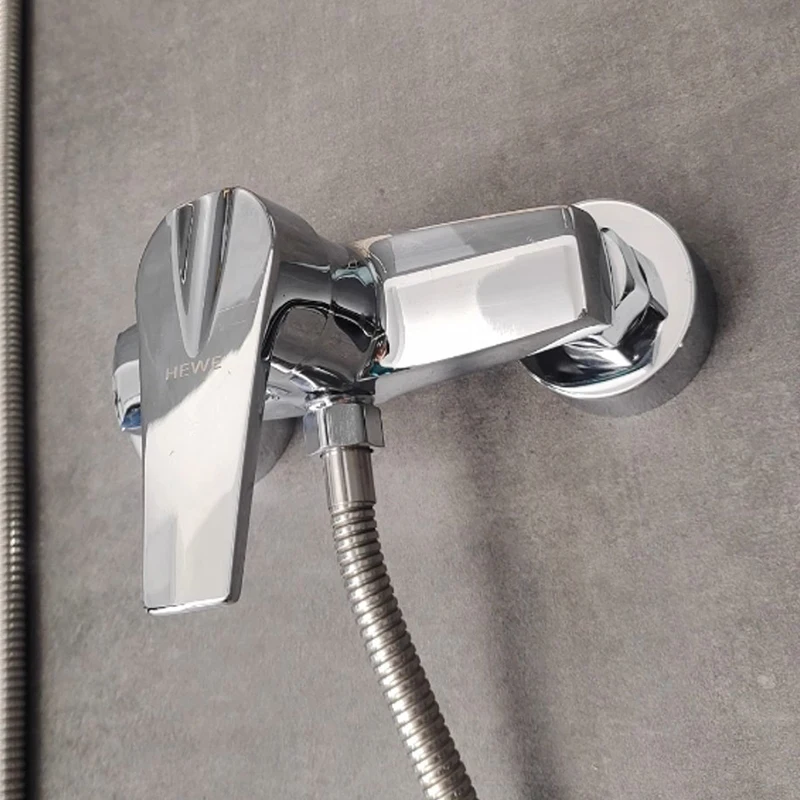 Robinet de baignoire de douche de salle de bains mural, buse de mitigeur d'eau chaude et froide, robinet de salle de bains, accessoires de salle de bains