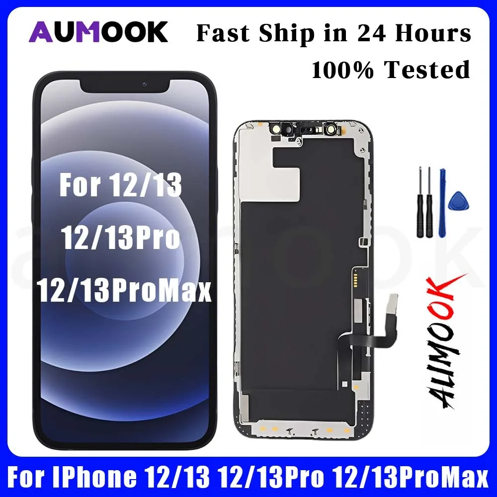 Wahl OLED-Bildschirm für iPhone 12/13 12/13Pro 12/13ProMax LCD-Display Touchscreen Digitizer-Baugruppe LCD-Ersatzteil Image