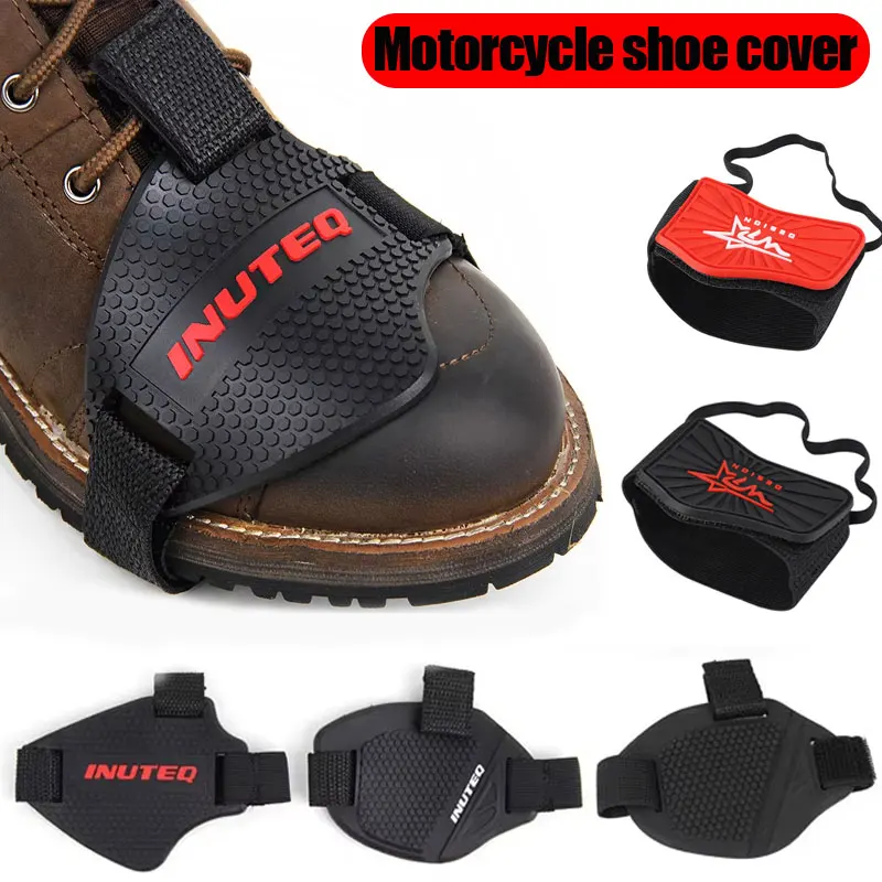 Motorrad Shift Pad Getriebe Schuh Abdeckung Langlebig Leichte Gummi Boot Schuh Schutz Einstellbare Reiten Motorrad Zubehör