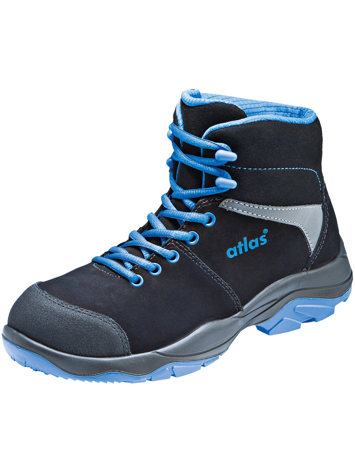 Sicherheitsschuh ATLAS SCHUHE "Sicherheitsschuhe SL 80 blue" Gr. 44, schwarz (schwarz, blau), 44, Schuhe