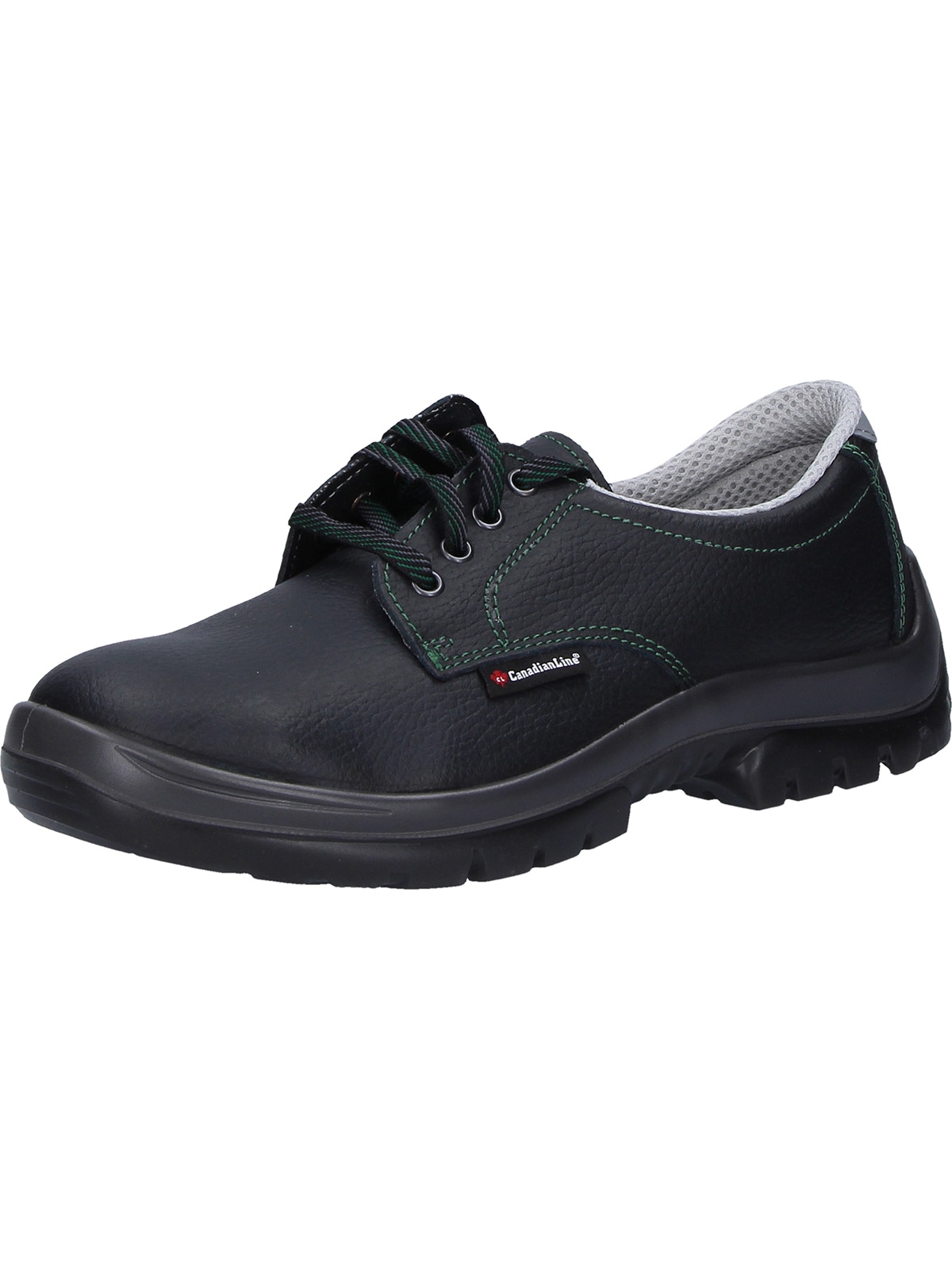 Sicherheitsschuh CANADIAN LINE "Sicherheitsschuhe Class" Gr. 47, schwarz, 47, Obermaterial: 50% Rindsleder Leather cow. 50% Lammleder LEL., Schuhe