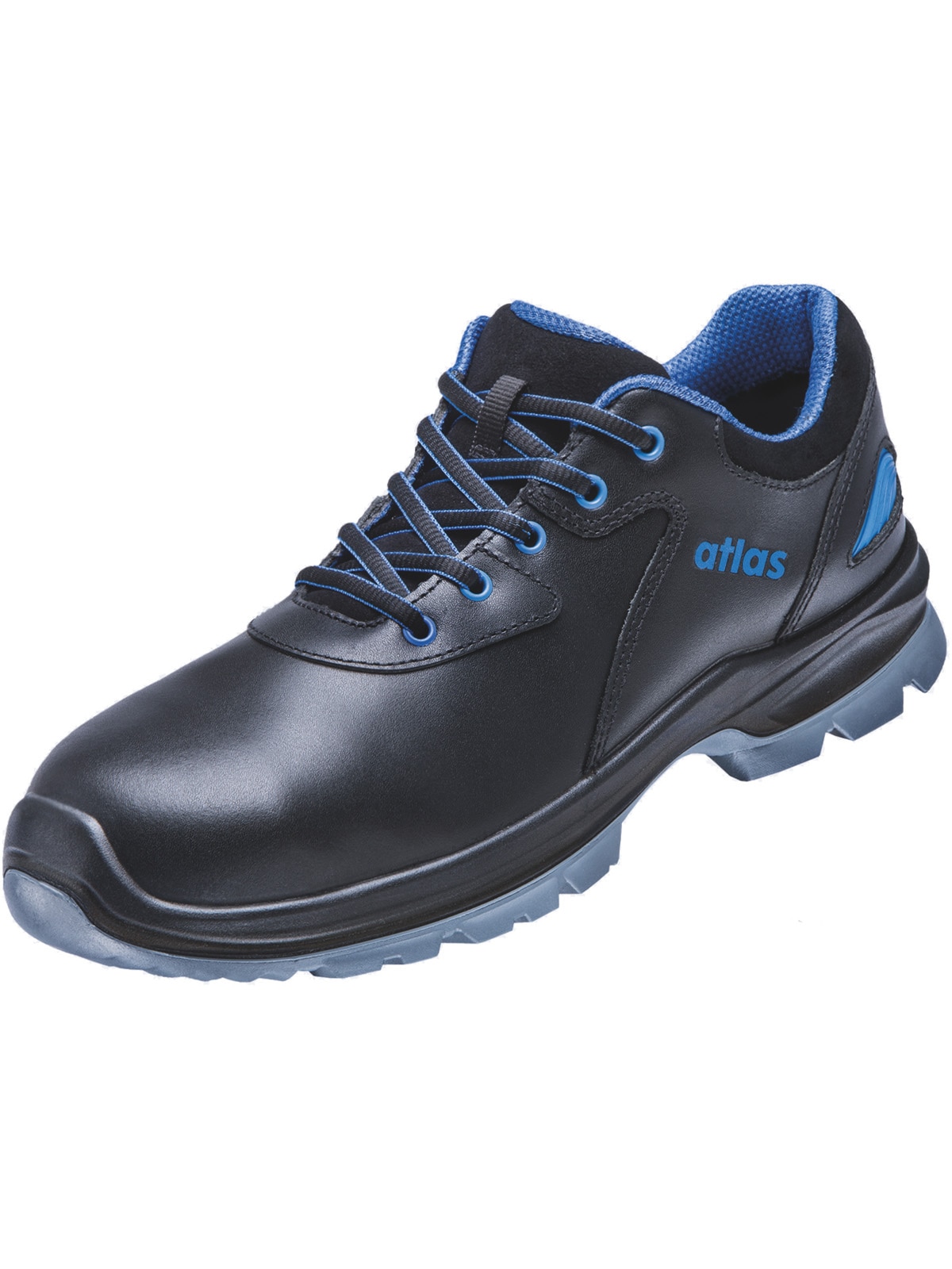 Sicherheitsschuh ATLAS SCHUHE "Sicherheitsschuhe SL 645 XP blue" Gr. 45, schwarz (schwarz, blau), 45, Schuhe