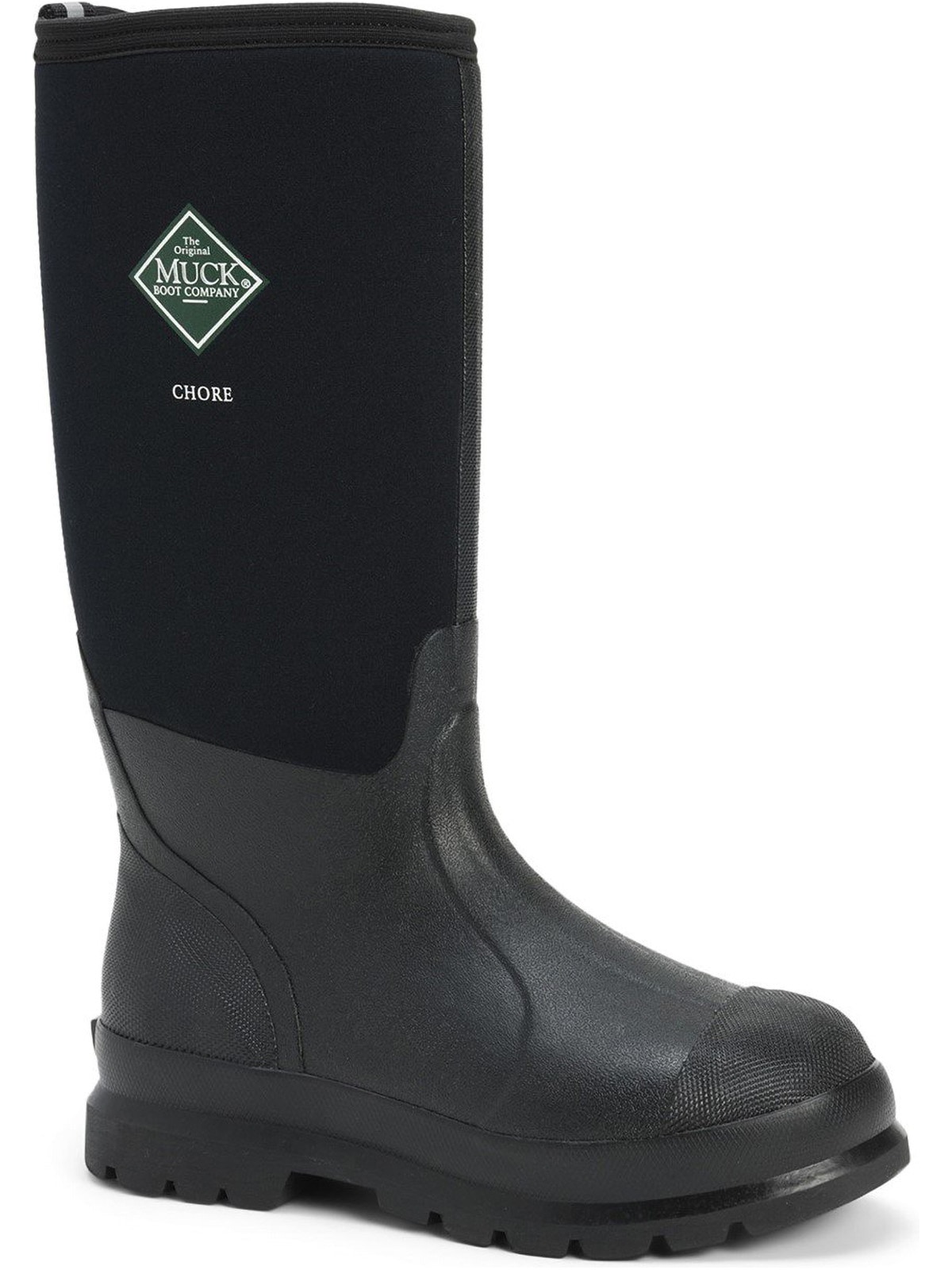 Gummistiefel MUCK BOOTS "Gummistiefel Muckboot Chore high", Damen, Gr. 46, schwarz, Obermaterial: 100% Neopren neoprene., Schuhe Gummistiefel