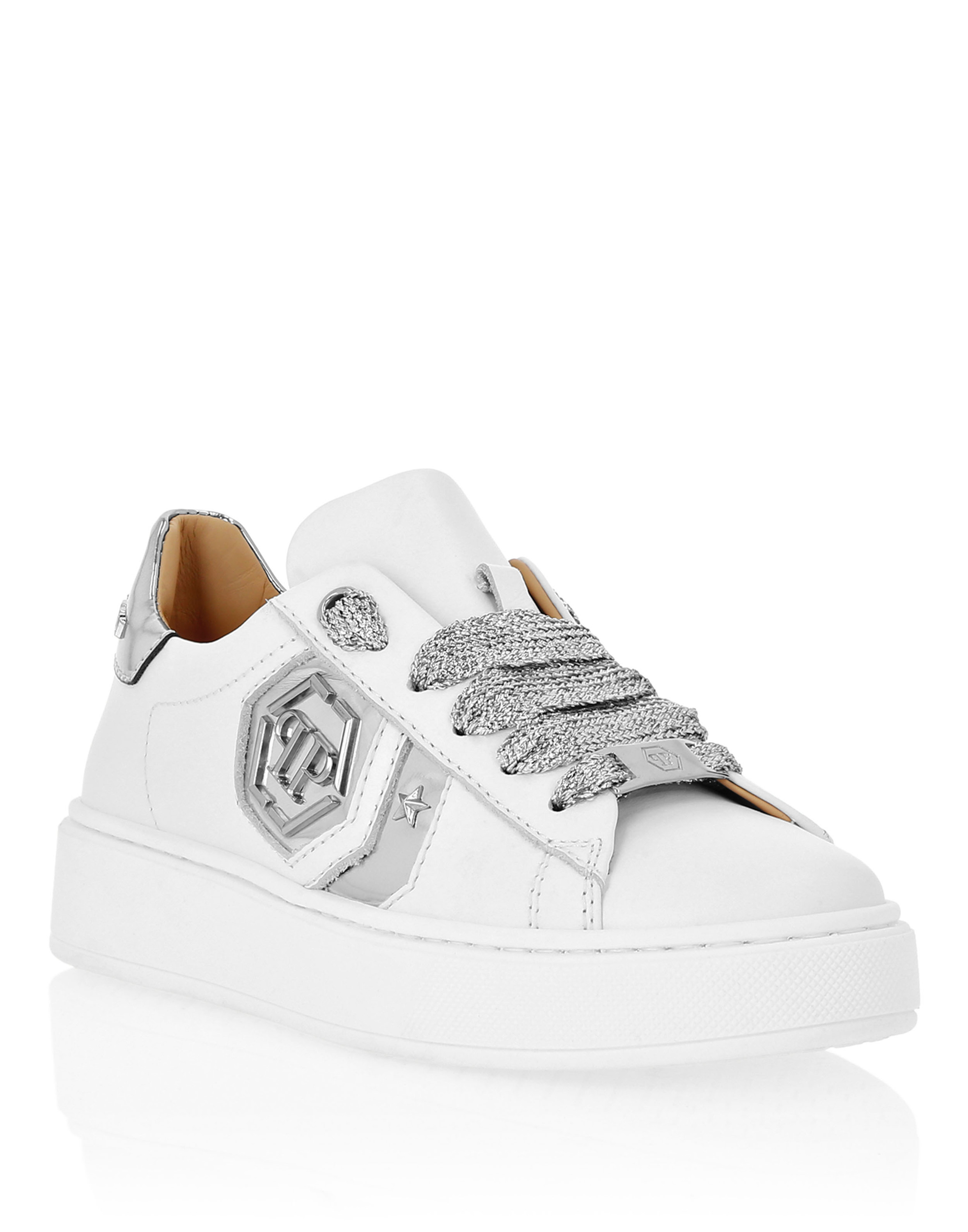 Leather Lo-Top Sneakers Hexagon EU 31