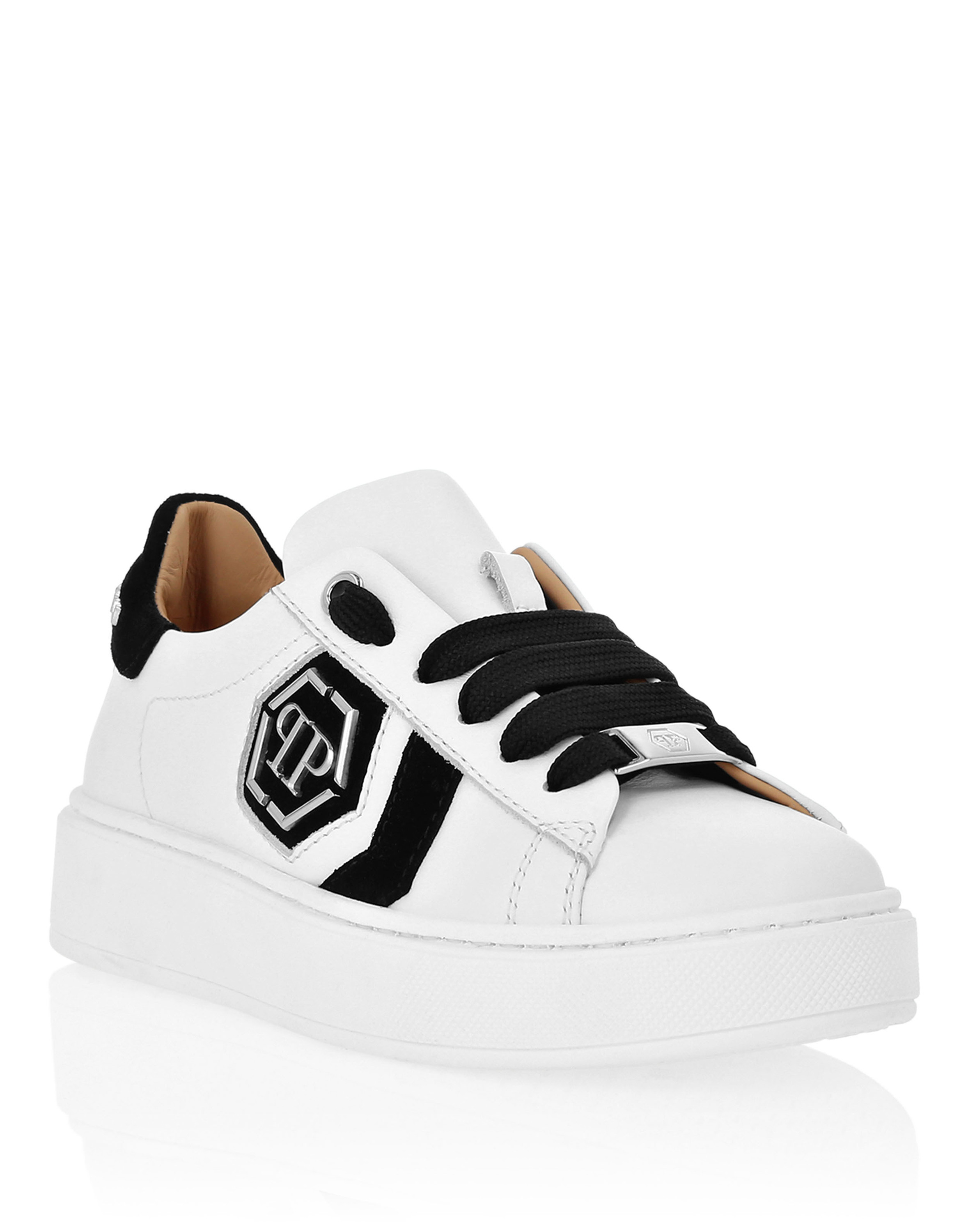 Leather Lo-Top Sneakers Hexagon EU 31