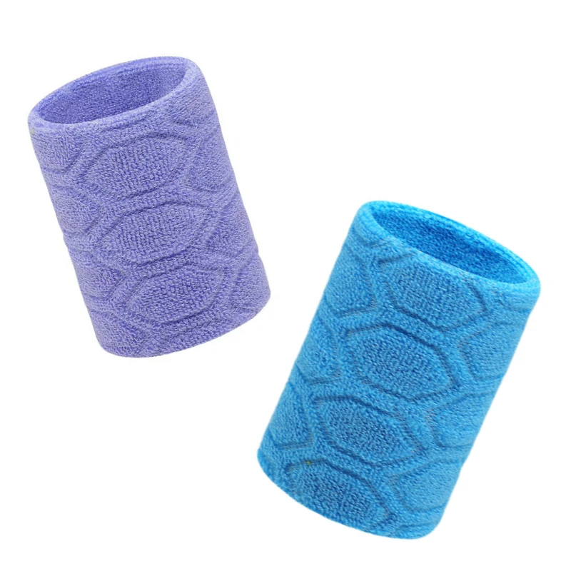1/2 pièces de bandeaux de sport en coton, protège les poignets, évacue la transpiration, équipement de fitness adapté à la salle de sport, au basketball, au badminton, essuie la transpiration