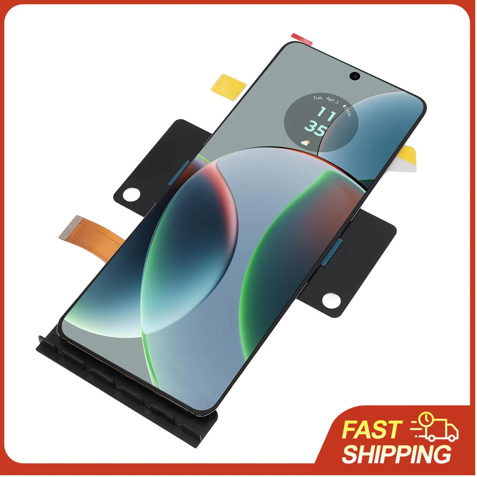 6,9-Zoll-LCD-Bildschirm-Ersatz LCD-Bildschirm-Baugruppe mit Reparatur-Kit LCD-Display-Ersatz Digitizer-Kit für Razr 40 Razr 40 Ultra Image