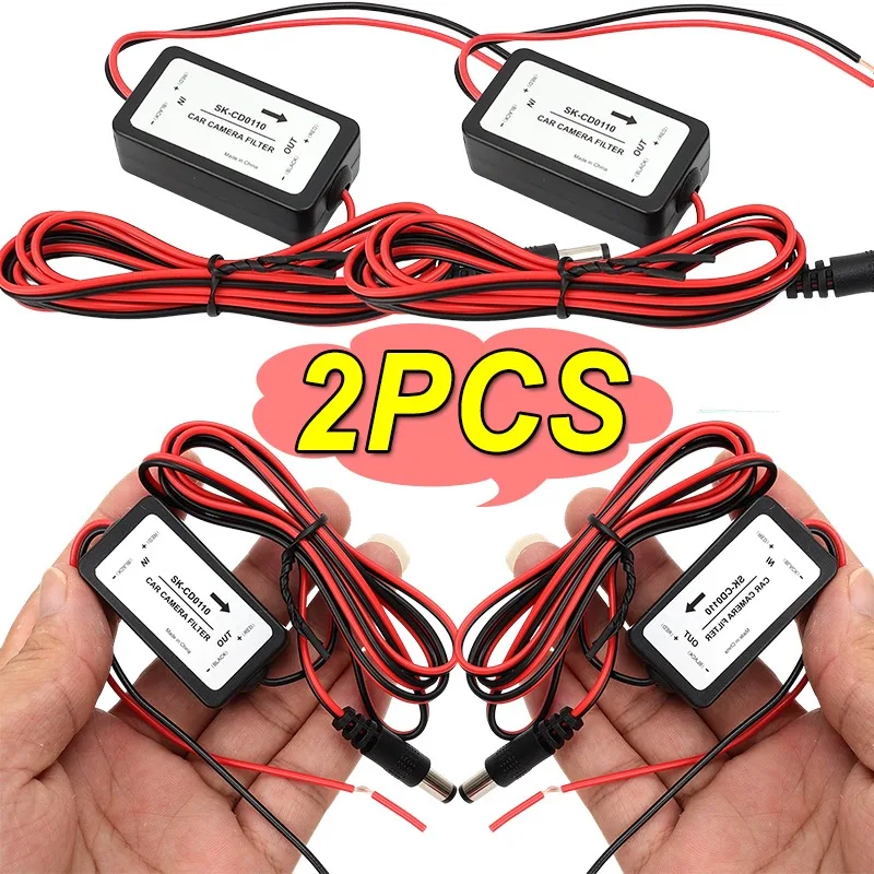Auto Rückansicht Kamera Power Relais Kondensator Auto Gleichrichter DC Power Auto Kamera Filter Relais Kondensator Filter Stecker 1-2PCS Image