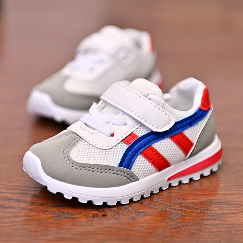 Neue Vier Jahreszeiten kinder Turnschuhe Kinder Schuhe weiche sohle rutsch Beiläufige Student Laufschuhe Mode Atmungsaktive baby schuh