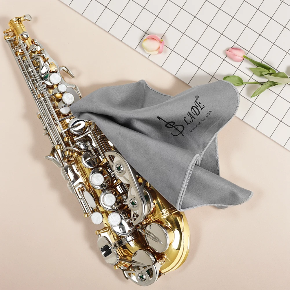 Saxophon-Klarinetten-Reinigungsset 3-teilig Reinigungstuch Saxophon-Pflegeset Musikinstrumenten-Reinigungsset Image