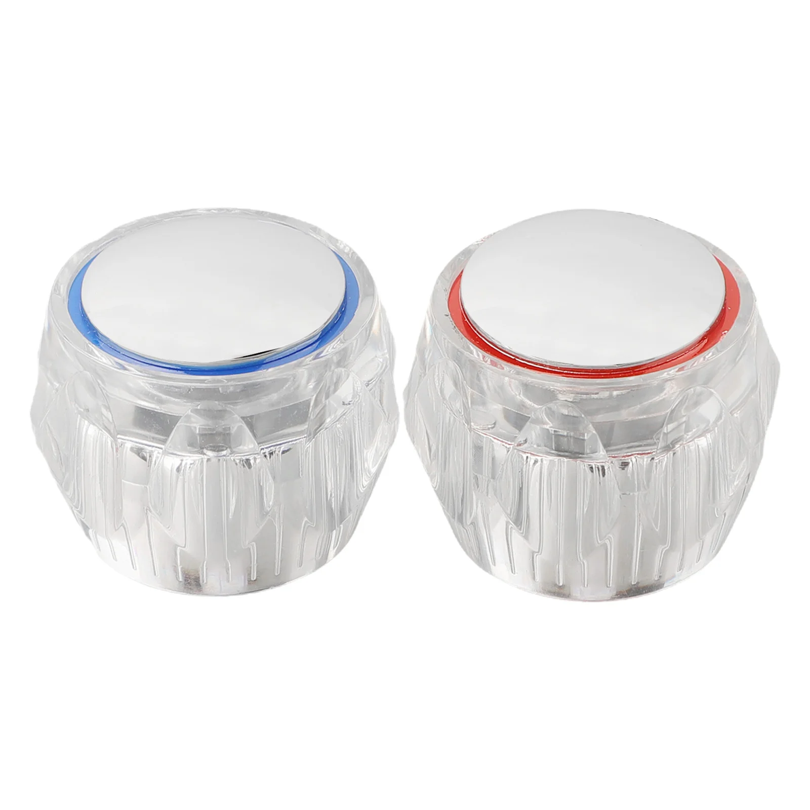 Acryl-Ersatzteil: Transparente, verstellbare Acryl-Armatur für Badarmaturen – Kaltwasser-Spindel für Sanitärinstallationen