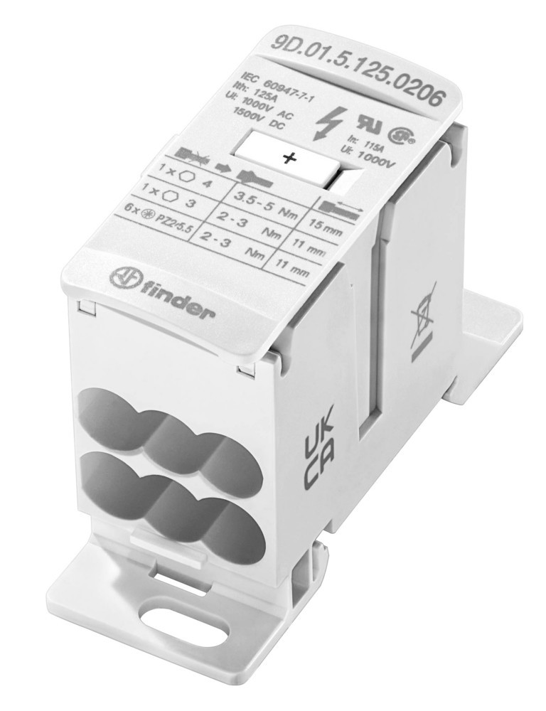 Finder Energie-Verteilerblock 9D.01.5.125.0206 9D0151250206 Image