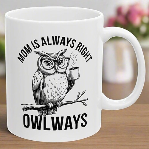 Tazza regalo divertente per la mamma, sorpresa per la festa della mamma, tazza da caffè in ceramica, regalo unico per la mamma