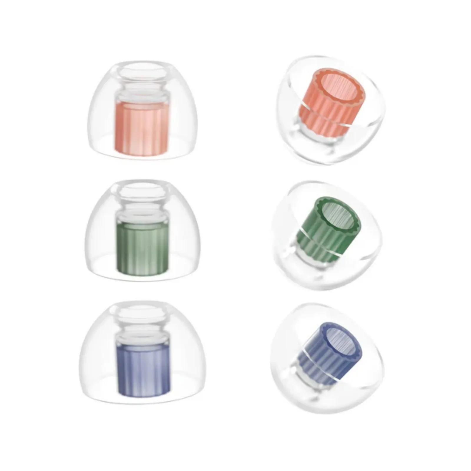 SpinFit W1 doppellagige W-förmige Kern-Ohrstöpsel (1 Paar) mit verbesserter Geräuschisolierung und hervorragender Komfort Image