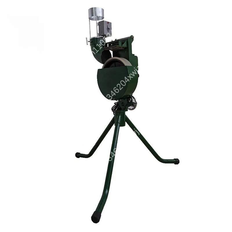 Baseball- und Softball-Doppelfunktions-Automatische Wurfmaschine mit Einzelrad-Launcher für Sporttraining Image