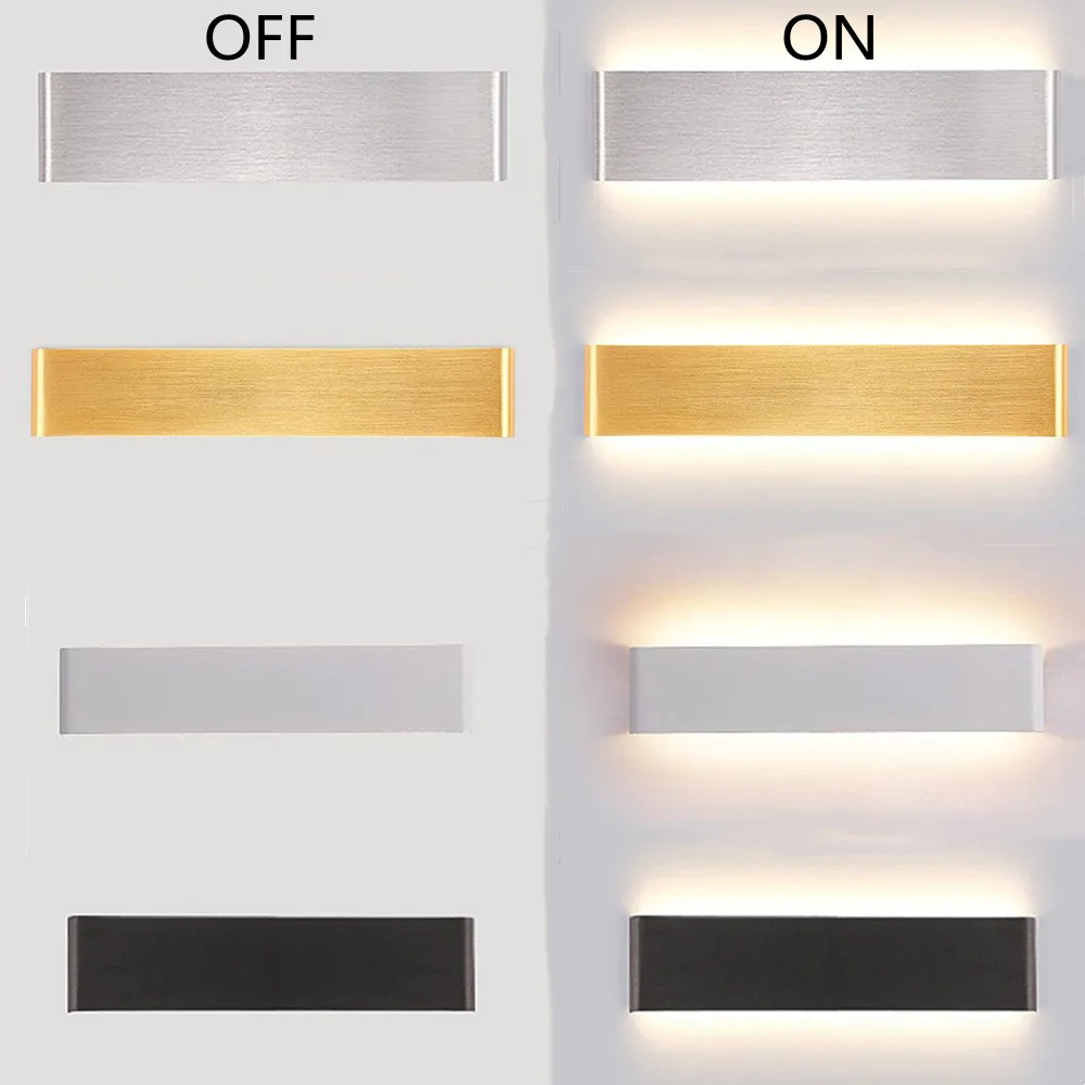 LED Wandleuchte 28W 32W 2,4G Bluetooth APP Steuerung Wandleuchte AC170-245V Dimmbare moderne Wandleuchte Nachttischleuchte Innenbeleuchtung