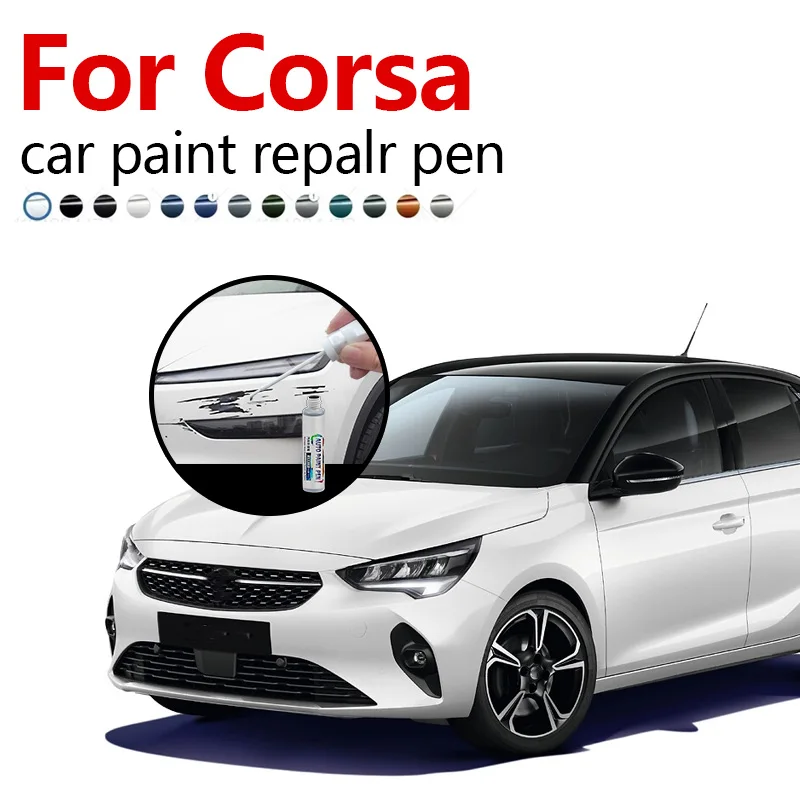 Für 1982-2025 Vauxhall Corsa Lackreparaturstift Touch Up Kratzerentferner DIY Autozubehör Schwarz Weiß Grün Silber Orange Rot Image