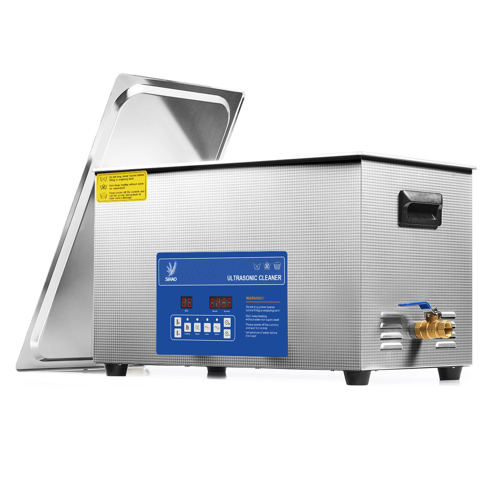 SIHAO Home Ultraschallreiniger 1.3L-30L – Tragbares Multifunktions-Ultraschallgerät für vielseitige und effiziente Reinigung Image