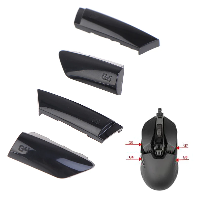 1PC/1Set kabellose Maus-Ersatzseitentasten G4 G5 G4567 für Log G900 G903 Image