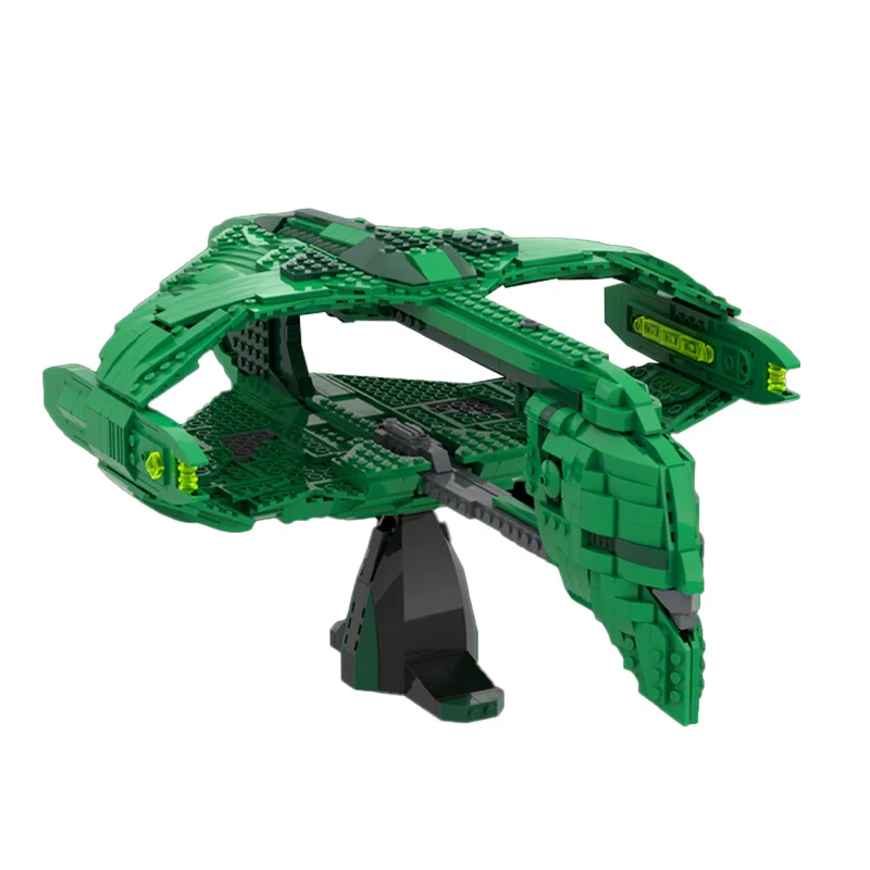 1382 PCS MOC Star Battle Modell Vogel-typ Schlacht Raumschiff DIY kinder Pädagogisches Montage Spielzeug Set Weihnachten Geburtstage geschenk Image