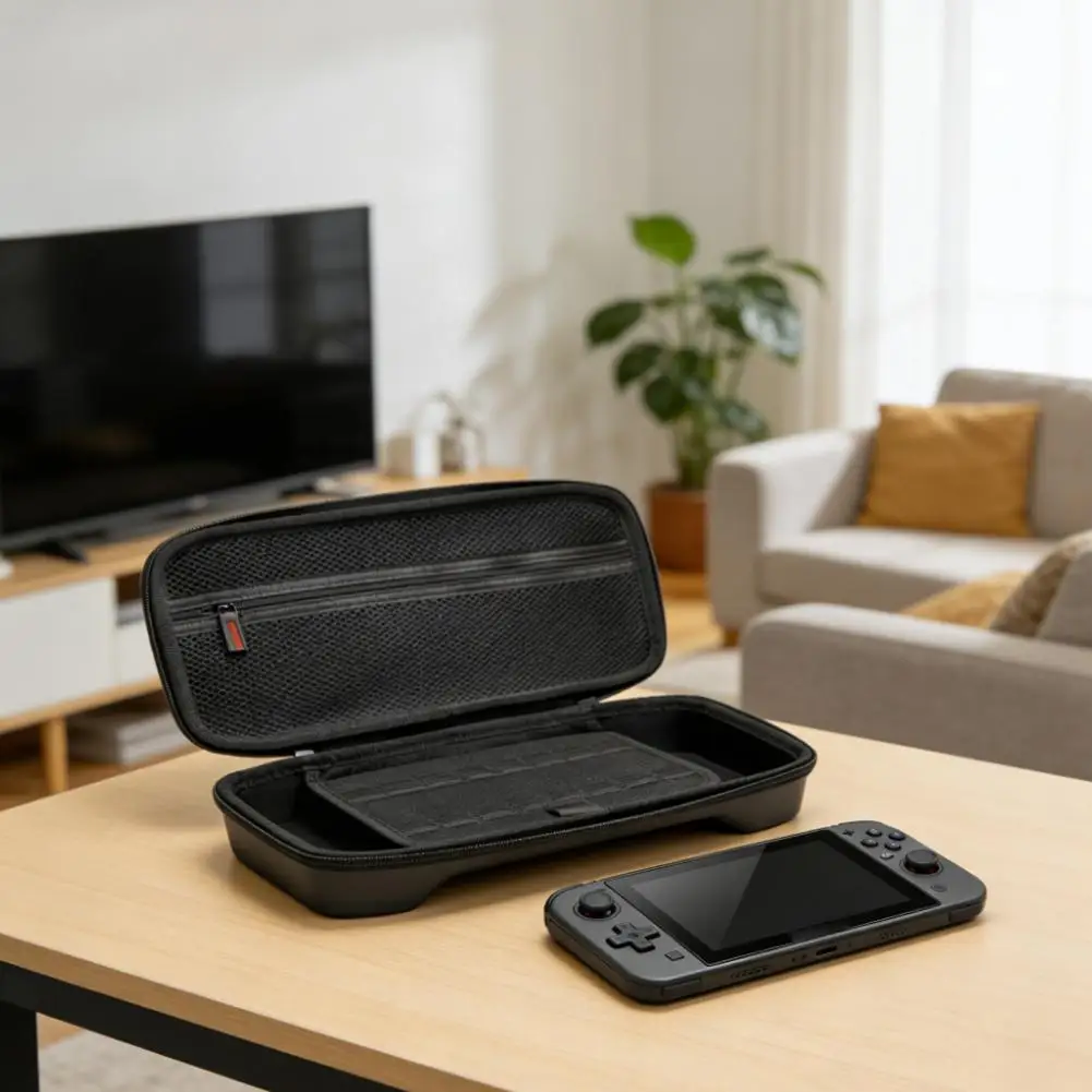 EVA Hartschalen-Tragetasche für Legion Go S Handheld-Tasche, wasserdichte Reise-Aufbewahrungstasche, stoßfeste Anti-Drop-Tasche für Gaming-Konsolen. Image