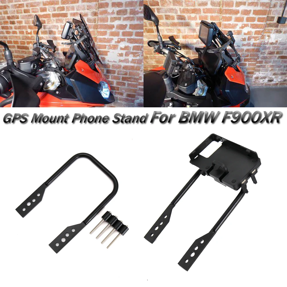 Nuovo per BMW F900XR F 900 XR f900xr supporto per parabrezza per moto supporto per telefono cellulare supporto per GPS supporto per piastra di navigazione