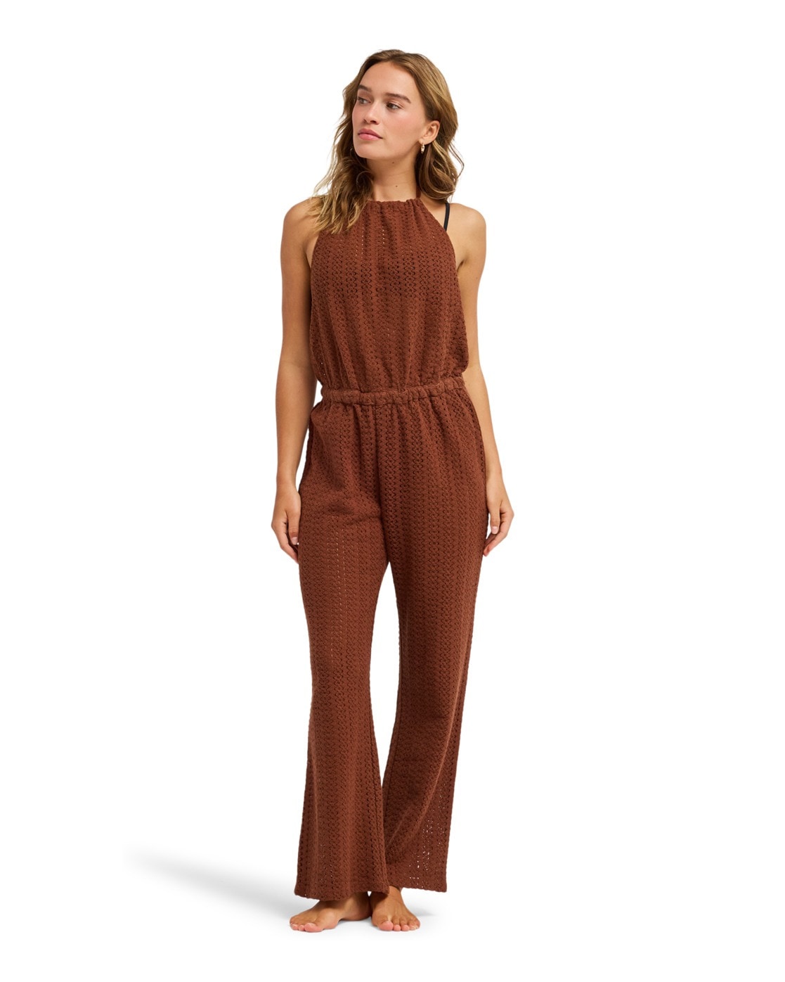 Overall ROXY "Luna Feeling", Damen, Gr. XXL, US-Größen, cappuccino, Obermaterial: 50% Walkfrottier, 50% Microfaser;, Overalls Overall