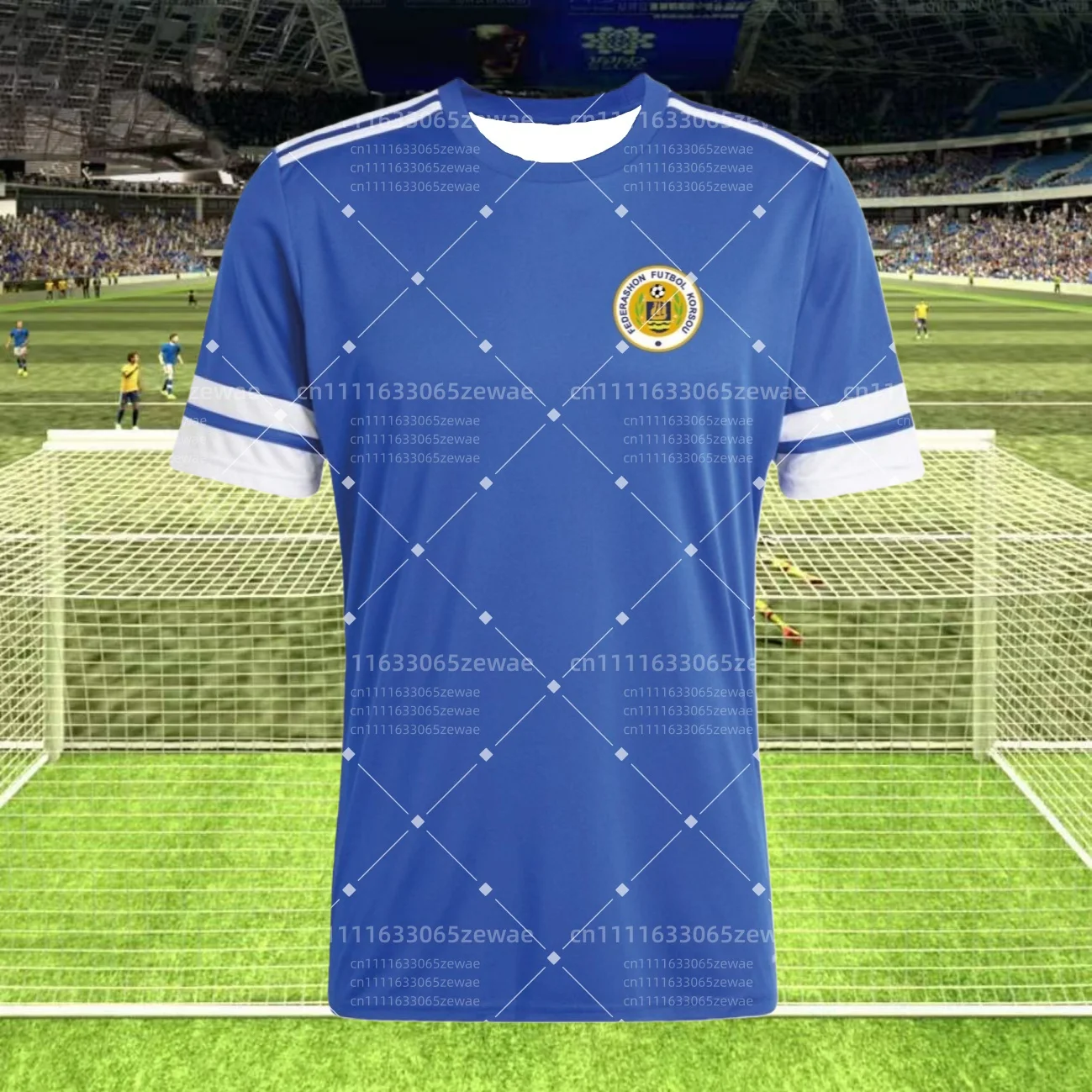 Maillot de football tendance et stylé à séchage rapide, maillots de football des joueurs 2025 de Curaçao, uniformes de football domicile nationaux pour hommes et enfants