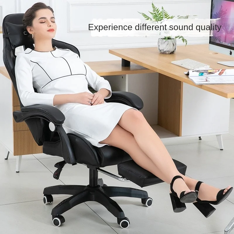 Fullove Computerstuhl, verstellbarer Hebe-Bürostuhl, drehbar und bequem, ergonomischer Gaming-Stuhl, neuer Gaming-Stuhl Image