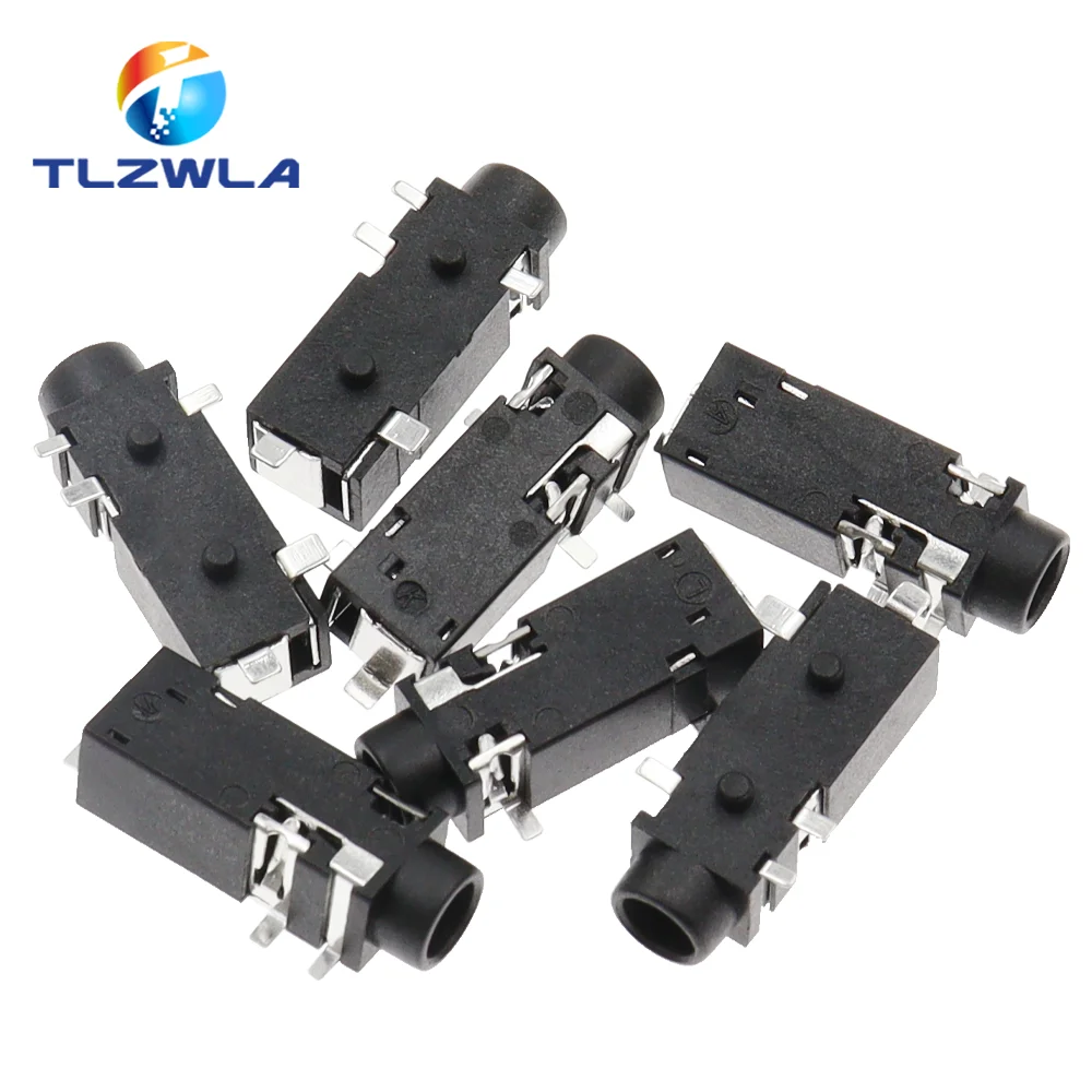 10pcs pj328 Kopfhörer buchse 3,5mm PJ-328 Steckdose 5pin smd Audio-Buchse Image