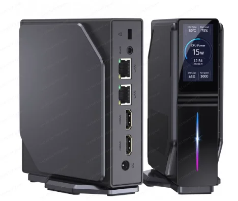 Multifunktionaler Allround-Mini-Computer: N100/N97 Prozessor | Großer Speicher | Unterstützt leichtes Gaming/Multitasking im Büro Image