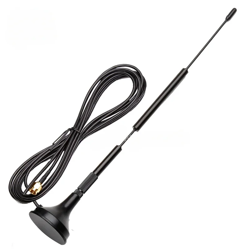 12 dBi 433 MHz LoRa-Antenne, SMA-Stecker, magnetische Antenne, RG174, 3 m Kabel für Signalverstärker, drahtloses Datenübertragungsmodul Image