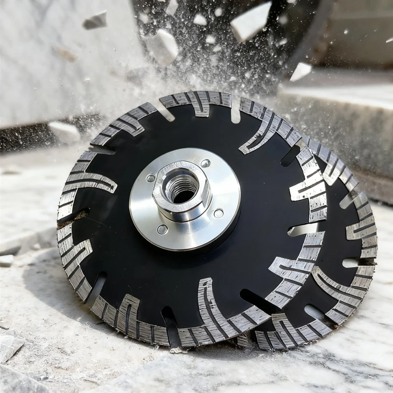 M14 Diamant-Sägeblatt für 115 mm 125 mm Porzellanfliesen-Trennscheibe, Vollkeramik-Boden, Keramik, verglaste Ziegel, Steinplatte Image