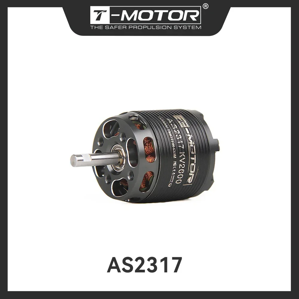 T-MOTOR T-Hobby AS2317 3-4S Brushless Motor KV800 KV1250 KV1400 KV1850 KV200 KV2500 mit langem Schaft für 3D-Trainer-Flugzeuge