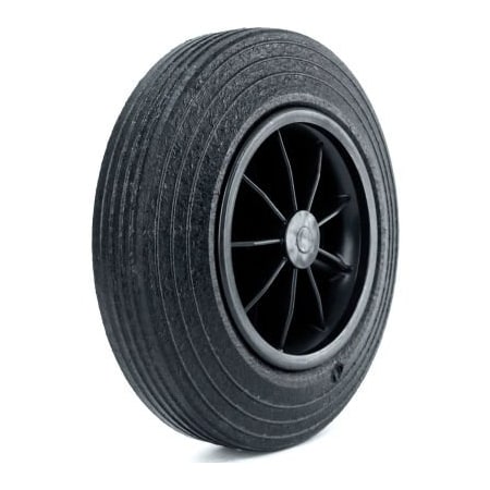MARTIN WHEEL SL08-78 Martin Wheel Roll-Tech 8" x 2" Solid Rubber Wheel SL08-78