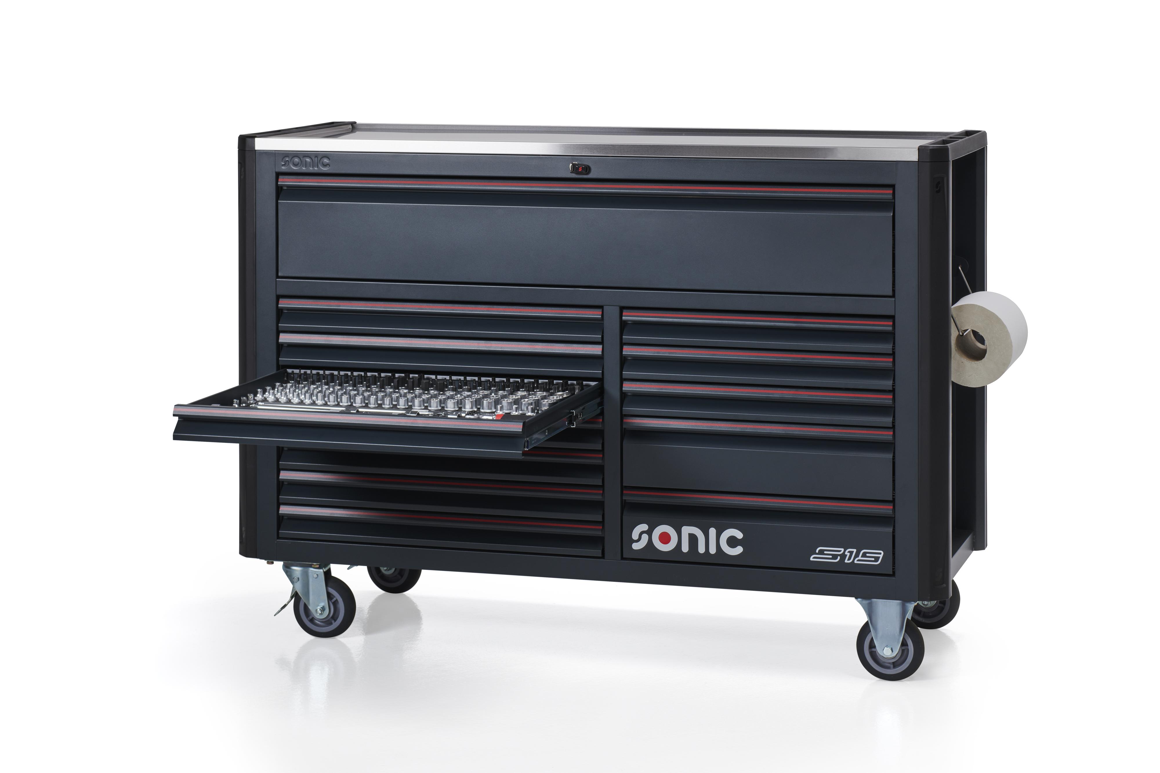 SONIC EQUIPMENT NEXT S15 Werkstattwagen 1045-tlg. 714582 Werkstatt-Servicewagen Image