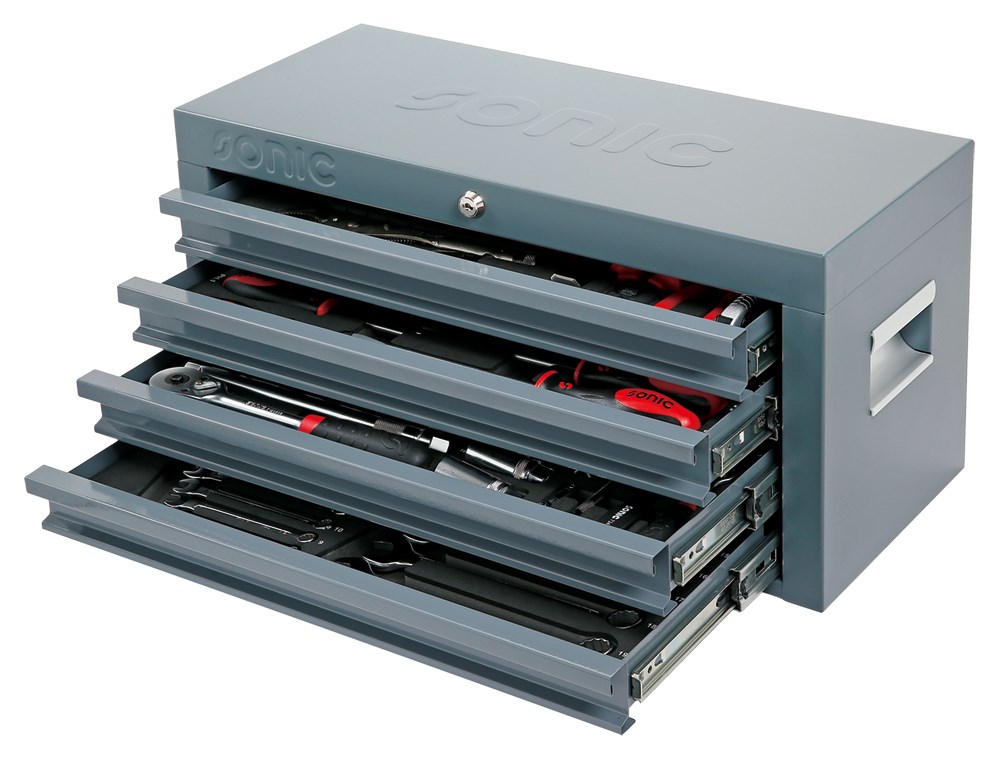 SONIC EQUIPMENT Aufsatzbox 96-tlg. 709601 Werkzeug-Box-Modul Image