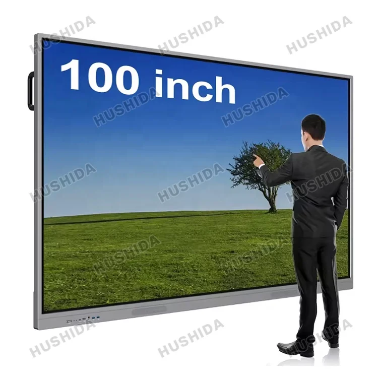 55 65 75 86 100 Zoll interaktives Flachbildschirm Multi-Touchscreen digitales Whiteboard Smart Board für Bildung Image