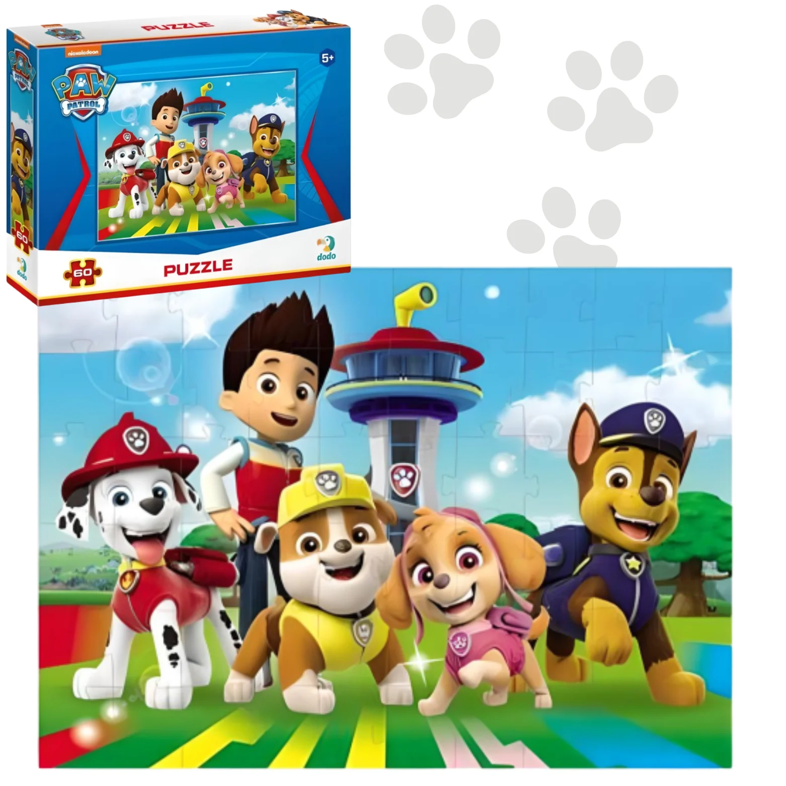 PUZZLE PSI PATROL 60 ELEMENTS PAW PATROL FARBE KINDER Image