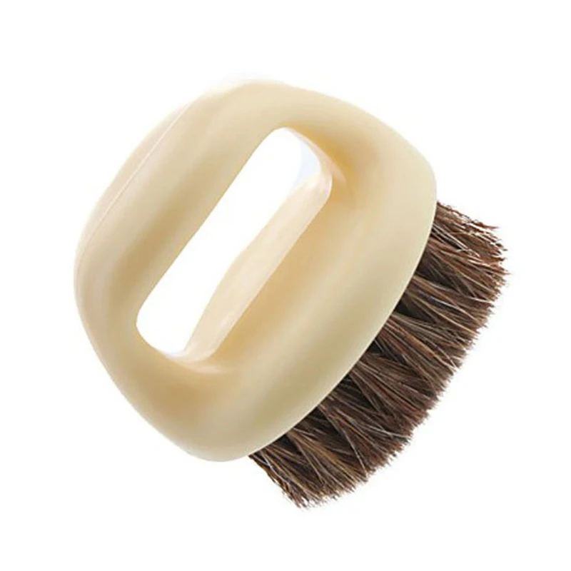 {QTG333} Pferdeborstenbürste zur Reinigung von Ledermatten und Innenraumzubehör Image