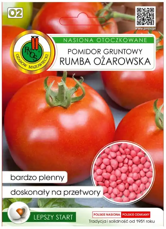 Tomate Rumba Ożarowska 100 Samen, frühe Sorte mit fleischigem Fruchtfleisch Image