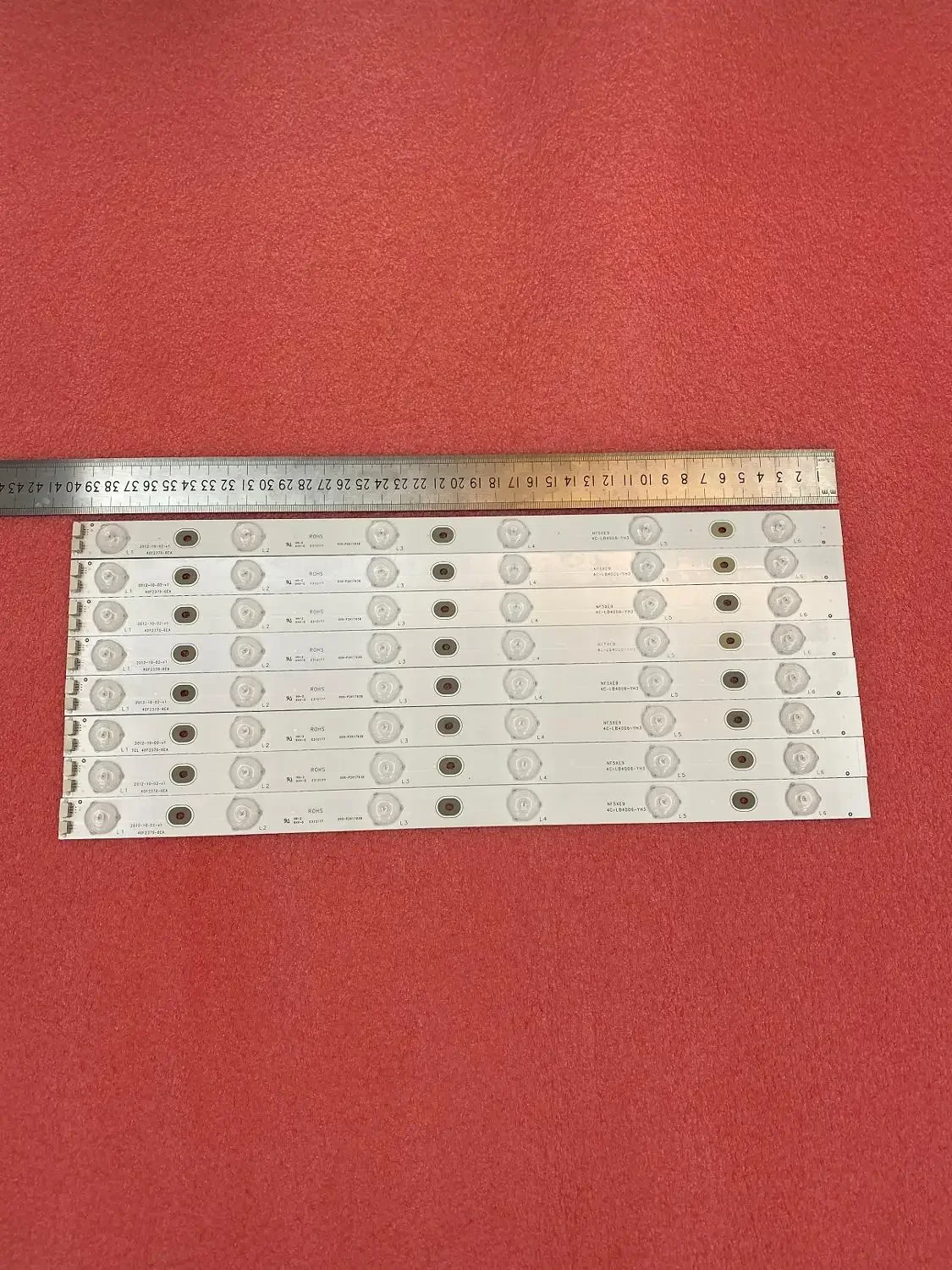 Led-hintergrundbeleuchtung Streifen 6LED Für Thomson 40FW3323 40FW3253 40FU3253 40FU3253C TV Dl4061 Dl4061(a)f Image