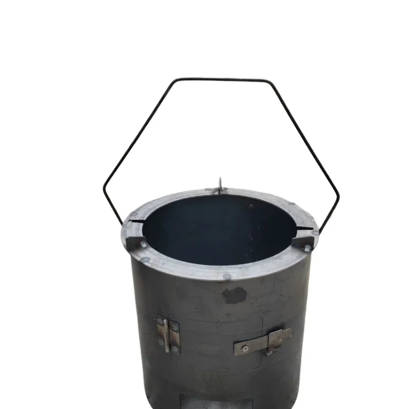 Outdoor Holzofen Holzkohle ill Tee Kochen Heizung Multifunktions Cam Picknick Tragbare Grill Feuerstelle Image