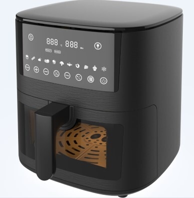 Tarrington House Heißluftfritteuse - Air Fryer AF1650, 30 x 38.8 x 32.4 cm, 7,2 L, 1650 W, schwarz Image