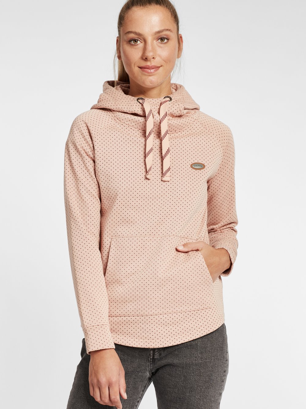 OXMO Kapuzenpullover Damen rosa, S Image