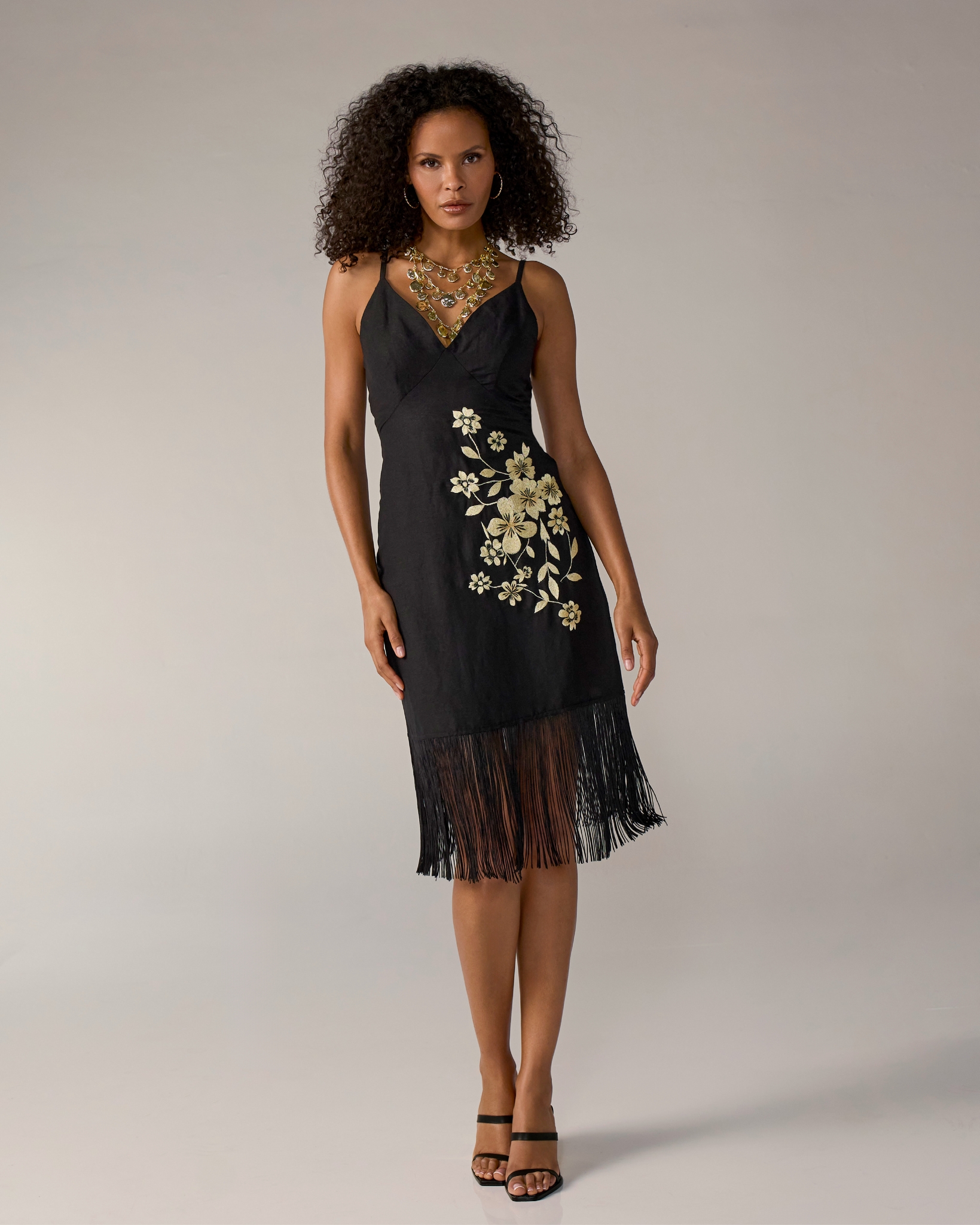 Maje | bustier leather midi dress - Black | Realry