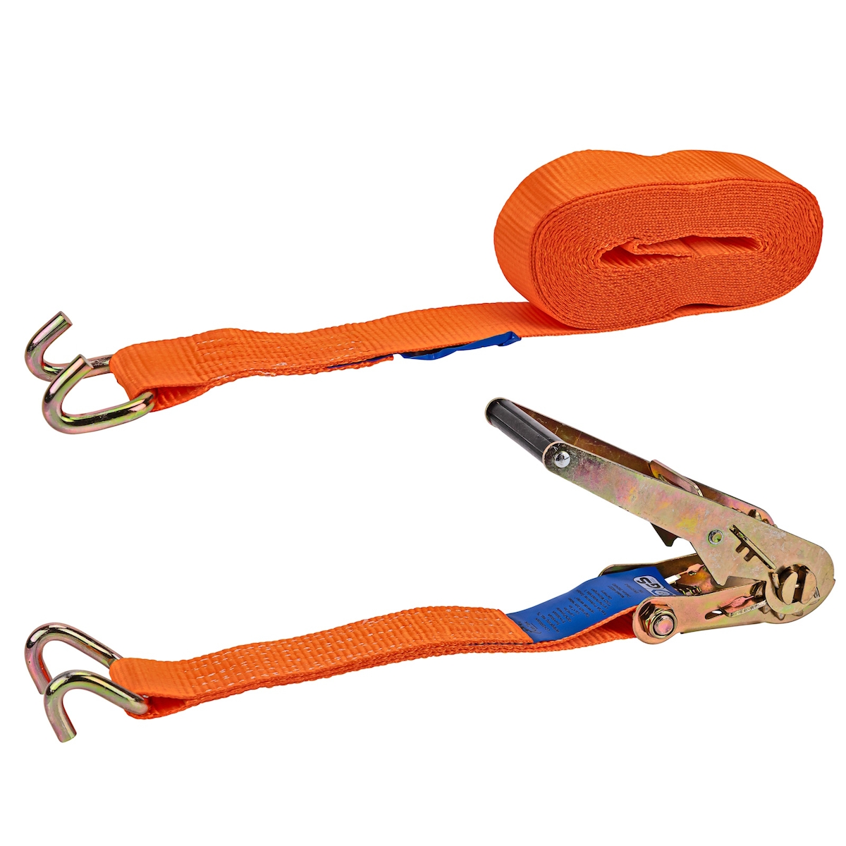 KesTek Ratschenzurrgurt Klauenhaken 8 m x 50 mm / 4000 kg Image