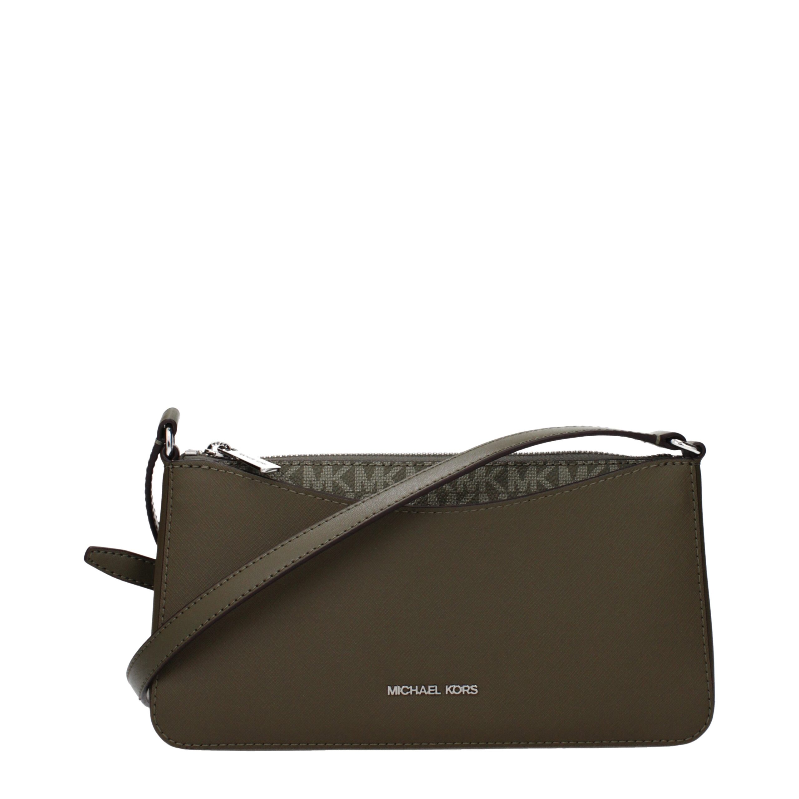 Michael Kors Stoff-Umhängetasche - Grün